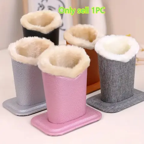 1pcs Simple Eyeglass Stand Display Platform, Ultra-Dense Pen Holder, Trendy Glasses Box, Plush Glasses Storage Box, Glasses Organizer Rack