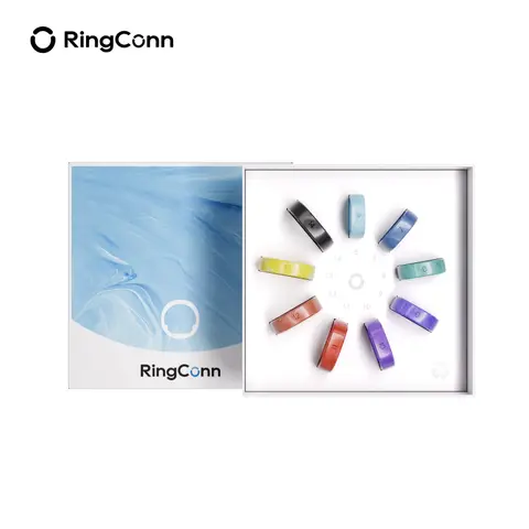 RingConn Smart Ring Sizing Kit - Titanium-Plastic Sizer Gauge, Scratch-Resistant, Corrosion-Resistant, Sizes 6-14 (6 to 14), Pre-Purchase Optimal Fit Tool for Smart Rings