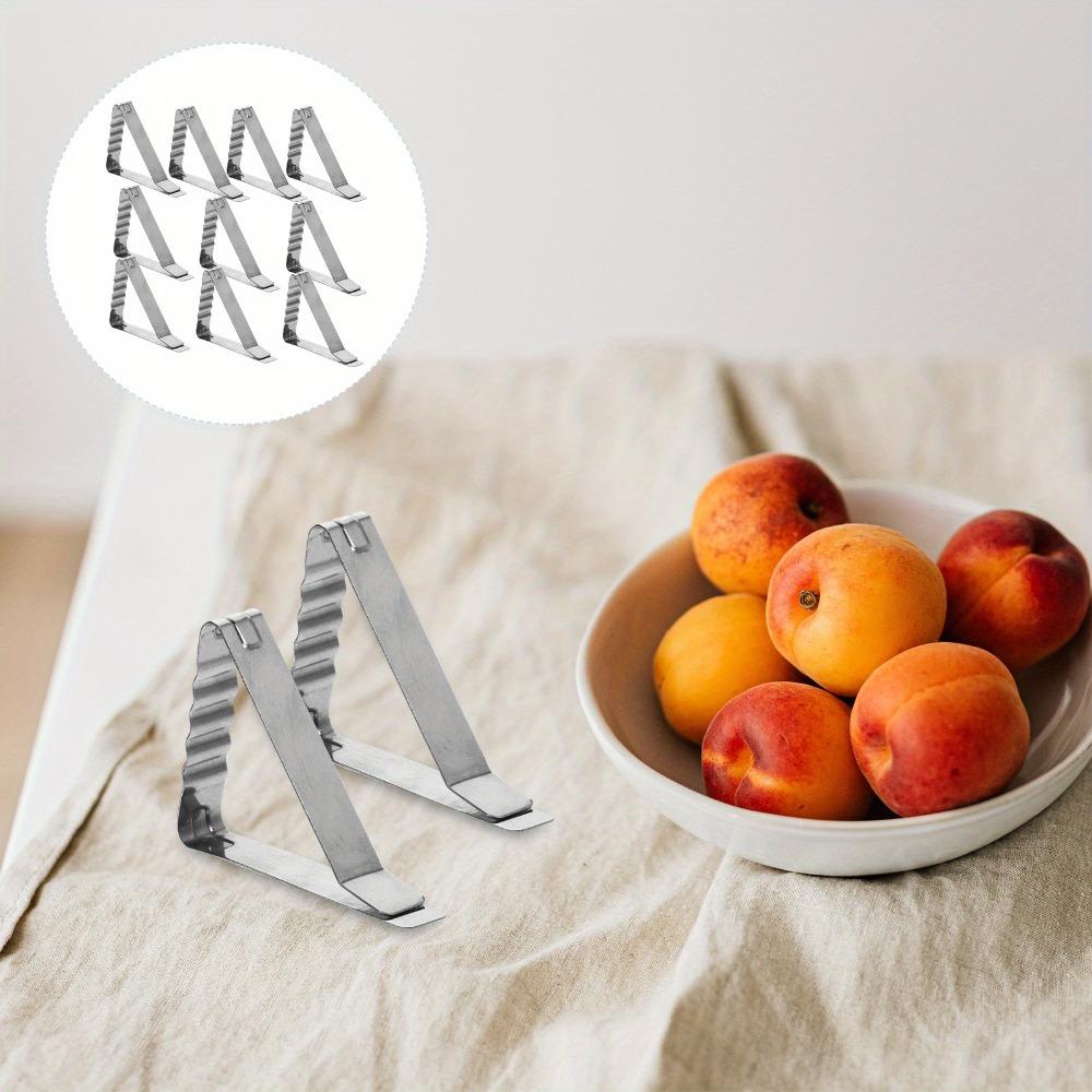 4pcs Tablecloth Clips, Conference Table Anti-Slip Clips, Tablecloth Holders, Picnic Clips, Triangular Tablecloth Clips, Wide-Mouth High-Elasticity Long-Nose Tablecloth Clips, Table Surface Clips