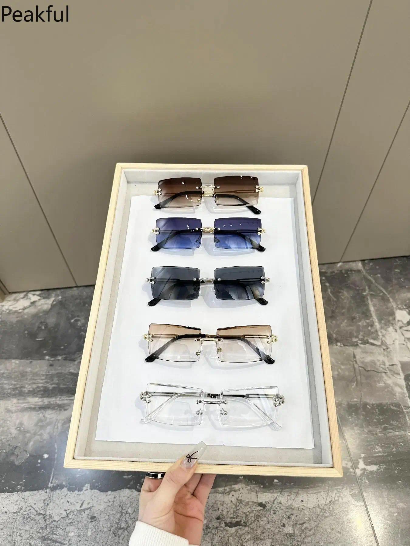 Unisex Fashion Square Decorative Eyeglasses, Vintage Simple Multicolor Eyeglasses for Outdoor Activities