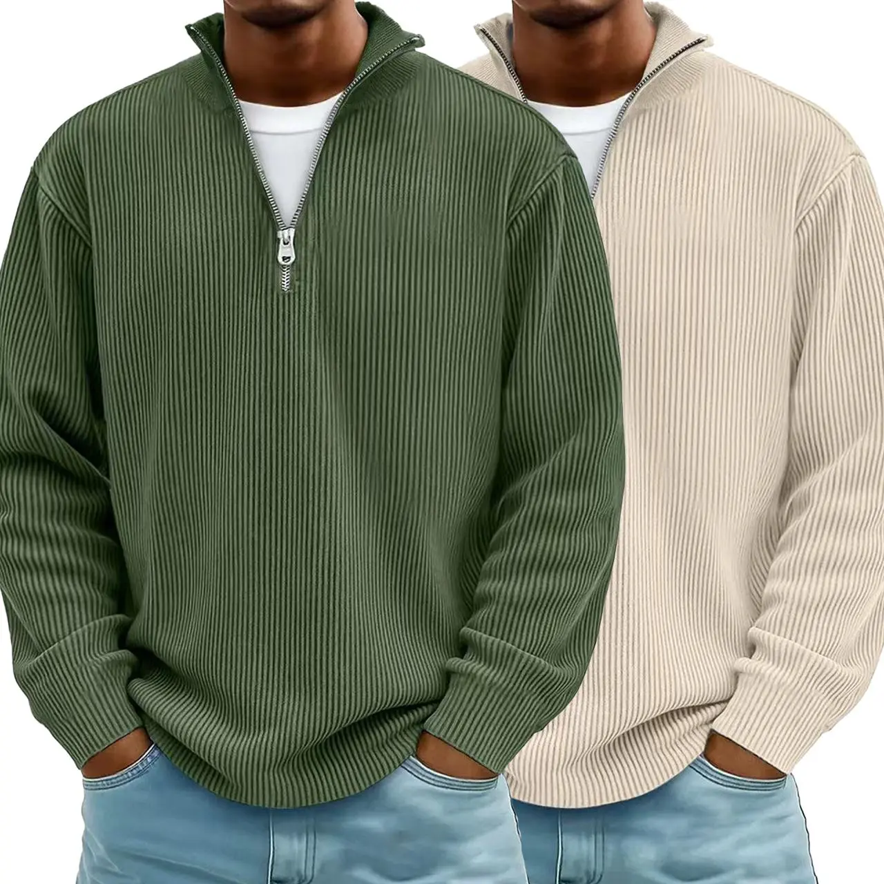 army green+khaki