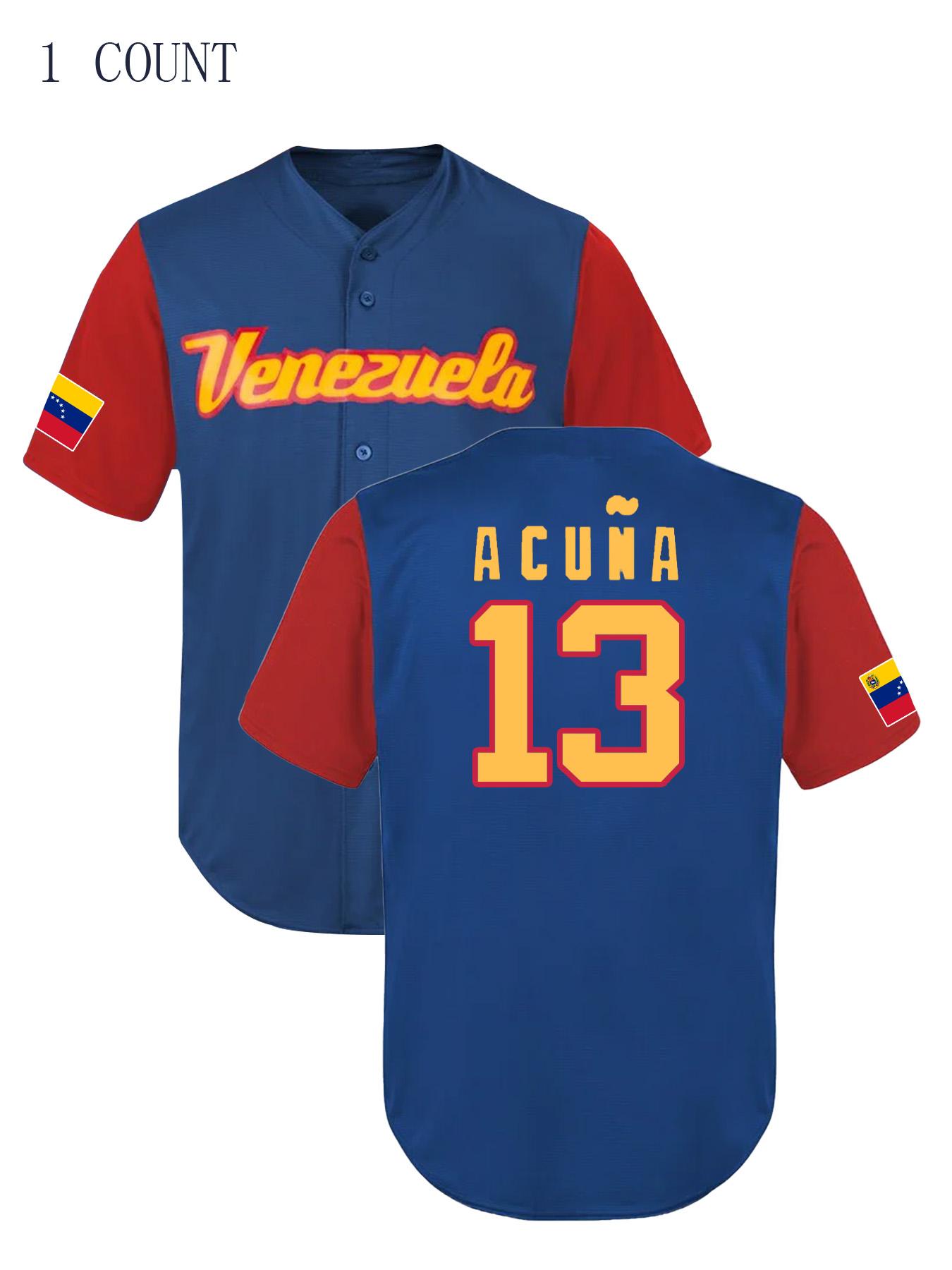 Men's Letter & Number Embroidered Baseball Jersey, Casual Breathable Short Sleeve Baseball Top for Training Competition Party, Unisex Sportswear for All Seasons, Rugby Jersey, Apparel Jersey, Men Clothing, Jersey Tops, Athletic Tops, Baseball Shirt