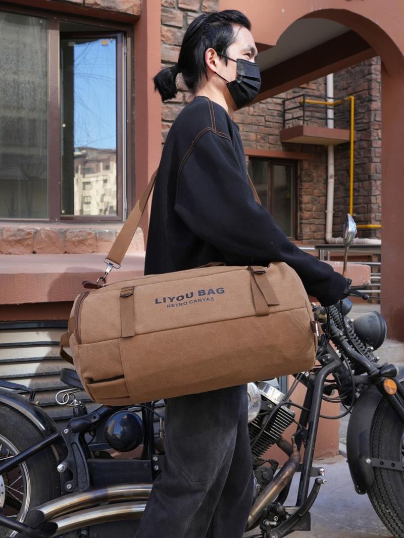 Unisex Casual Large Capacity Sports Travel Backpack, Trendy Retro Backpack, Fashionable Backpack for Daily Use & Outdoor Adventure, Durable Outdoor Rucksack