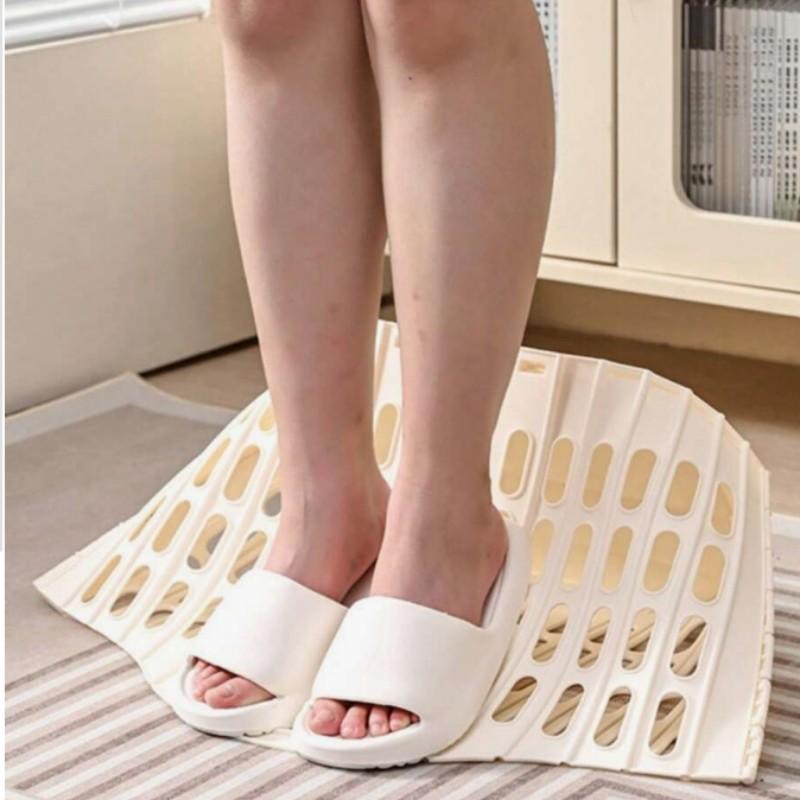 Modern Foldable Laundry Basket, Wall-Mounted Portable Multi-Layer Dirty Clothes Storage Box, Polypropylene Square Laundry Basket for Home Bathroom