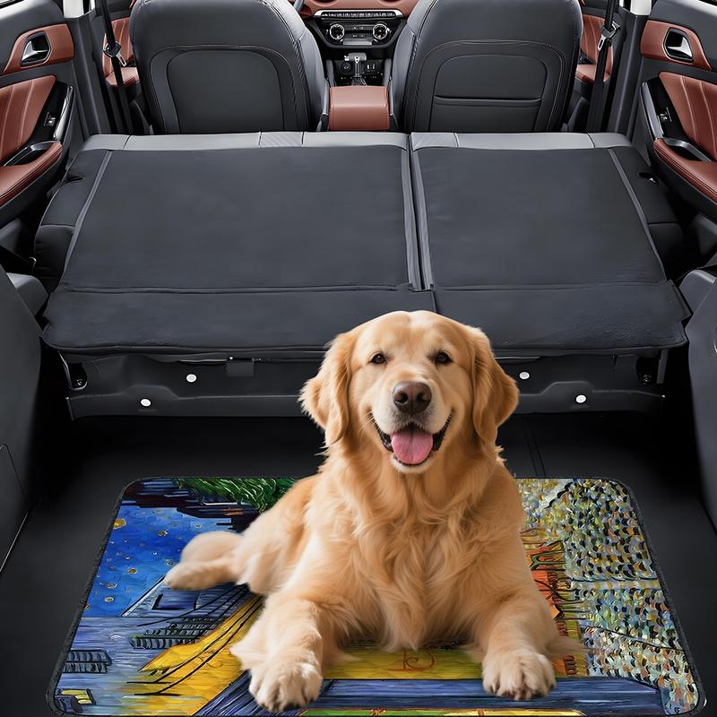 Reusable Pet Urine Pad, Non-Slip, Medium Size for Dogs & Cats, Easy to Clean, Indoor Outdoor Use, Unscented, Suitable for Coffee Shop Style