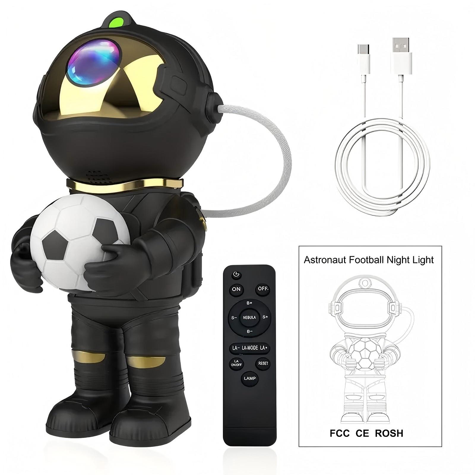 Astronaut Galaxy Projector Light, Night Light, Atmosphere Light, Starry Sky Ceiling LED Strip with Timer & Remote Control, Perfect Gift for Birthday Halloween Christmas