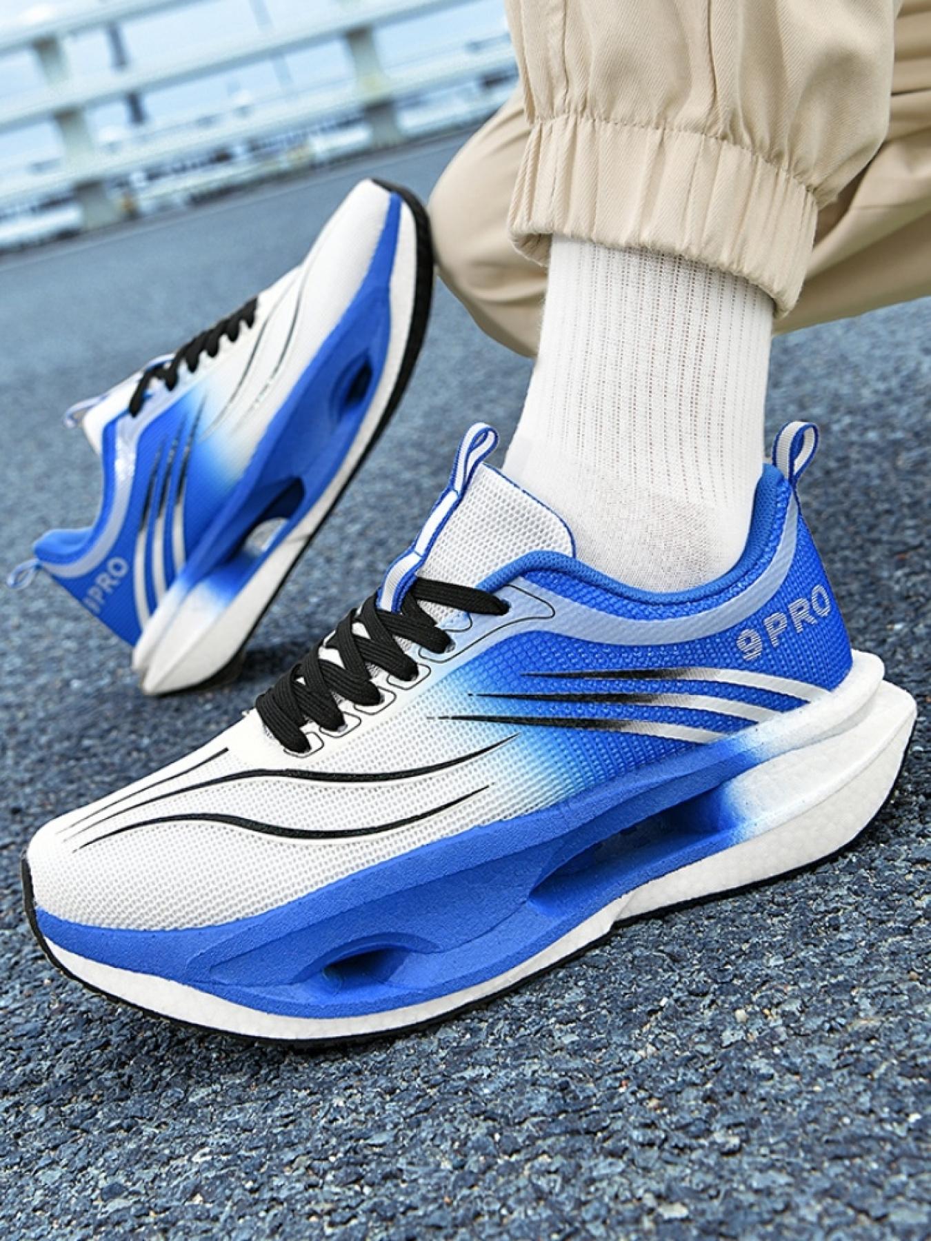 Unisex Breathable Mesh Running Shoes: Supportive Wrap Design, Sporty & Outdoor Training Shoes