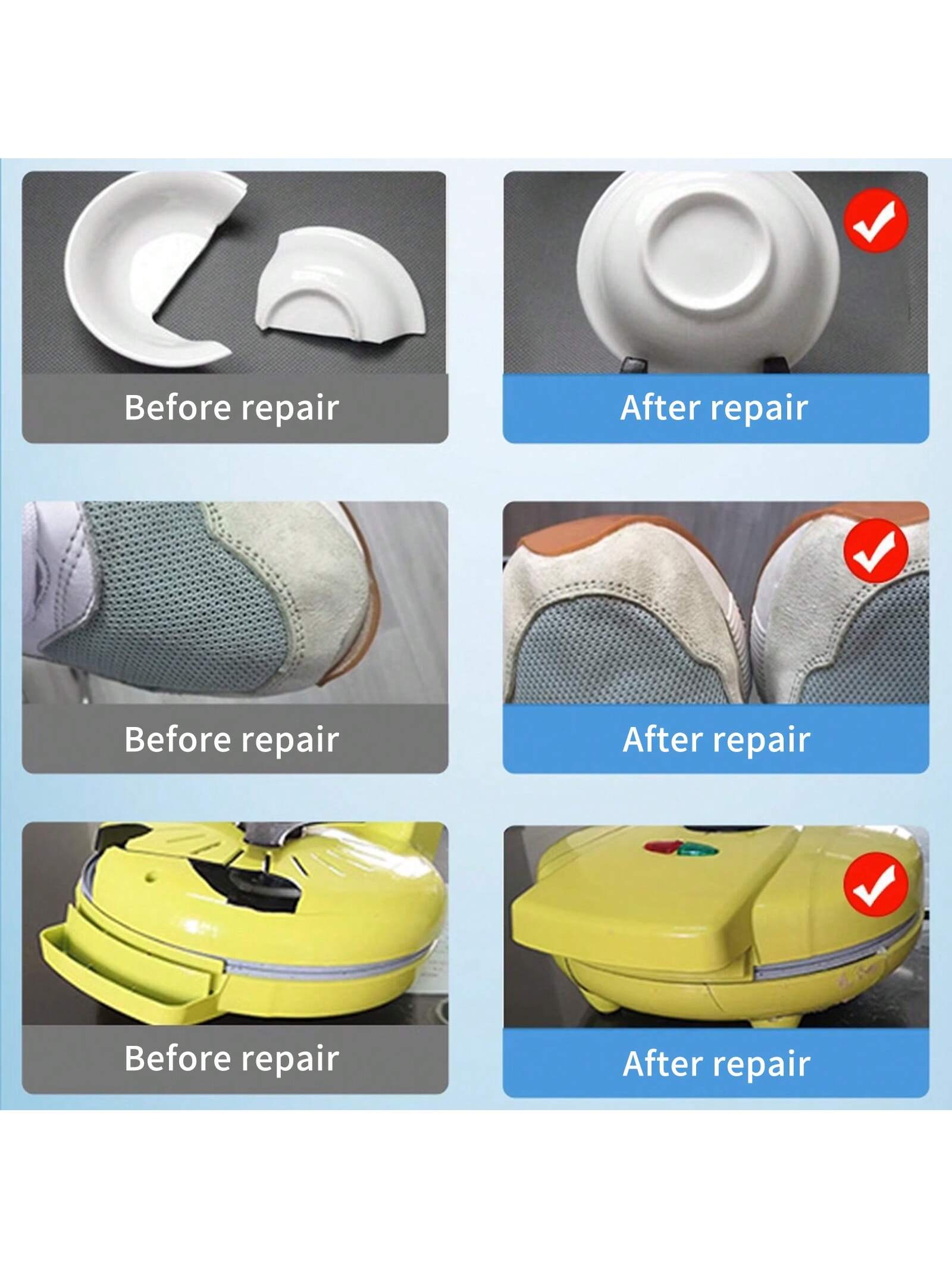 Strong Instant Glue 401, 403 Metal Plastic Ceramic Rubber Wood Acrylic Pool Accessories Jewelry Shoe Repair, Fast Dry Adhesive