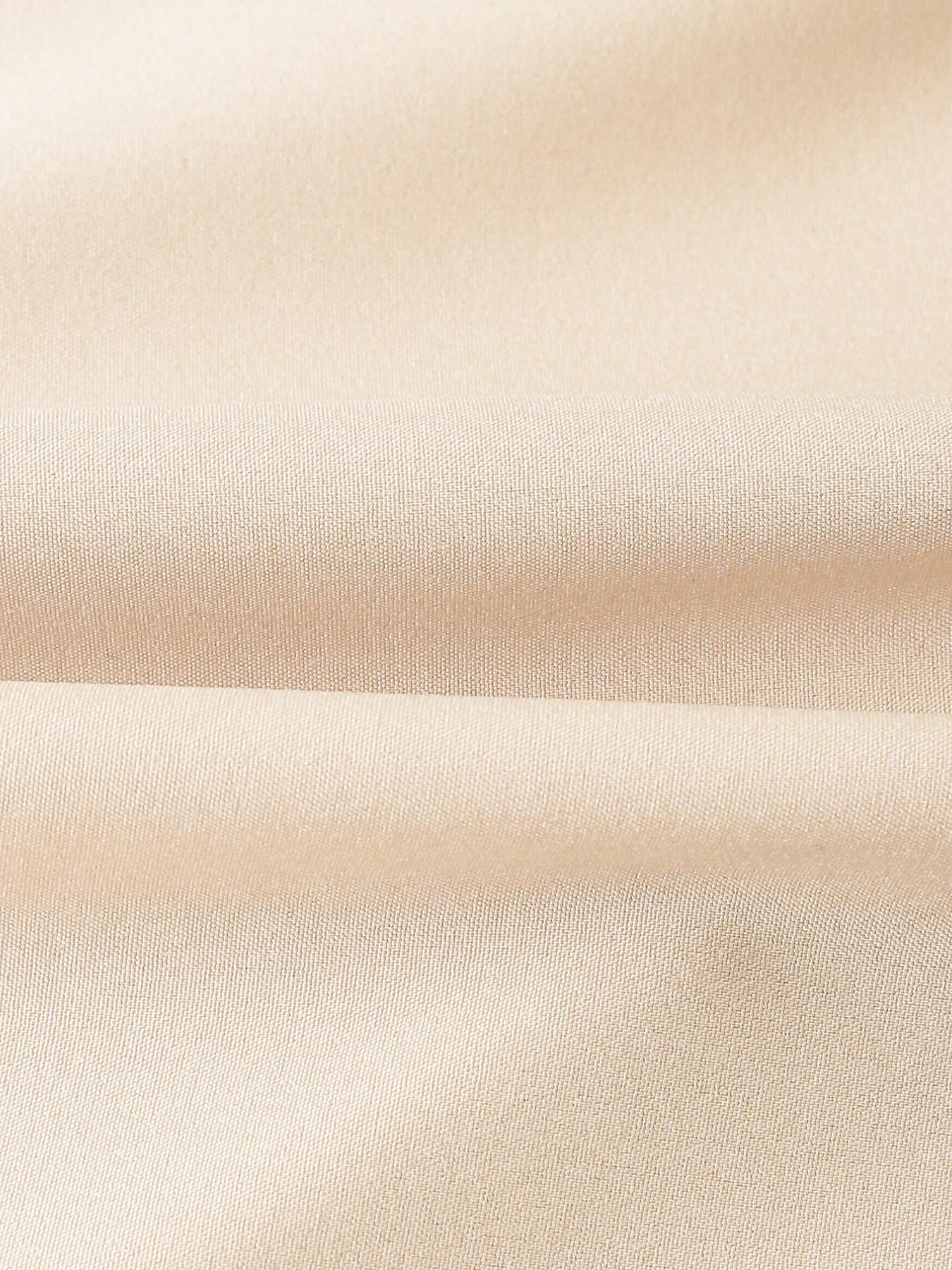 Boys' Summer Classic Fashion Set, Button Half-Open Crew Neck Short Sleeve Top & Geometric Pattern Shorts, Breathable 2-Piece