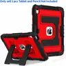 Rugged iPad 12/11/10 Gen Case with Stand, Shockproof Handle Cover, Tablet Protective Cover for Kids, Soft Child-Safe Material Fits 2025 A16 & 2026 11" Tablet, Tablet Casing, Tablet Covers