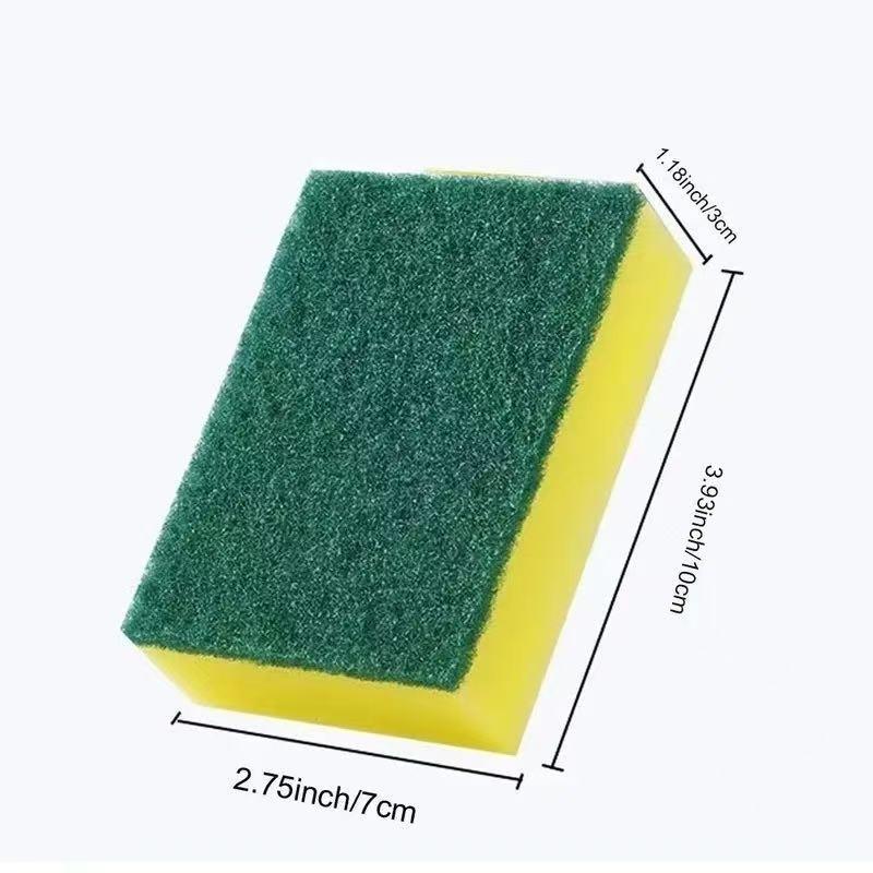 Thick High Foam Cleaning Sponge, Reusable, Waterproof Mold-Resistant, Efficient Absorbent, Multi-Use for Kitchen Bathroom Car