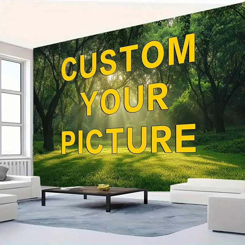 Customizable Backdrop Cloth Ornament for Weddings, Parties, Graduations, Home Decor & Studio Props, Personalized Photo Background Banner, Polyester Wall Decoration, 90.5 x 70.8 Inch
