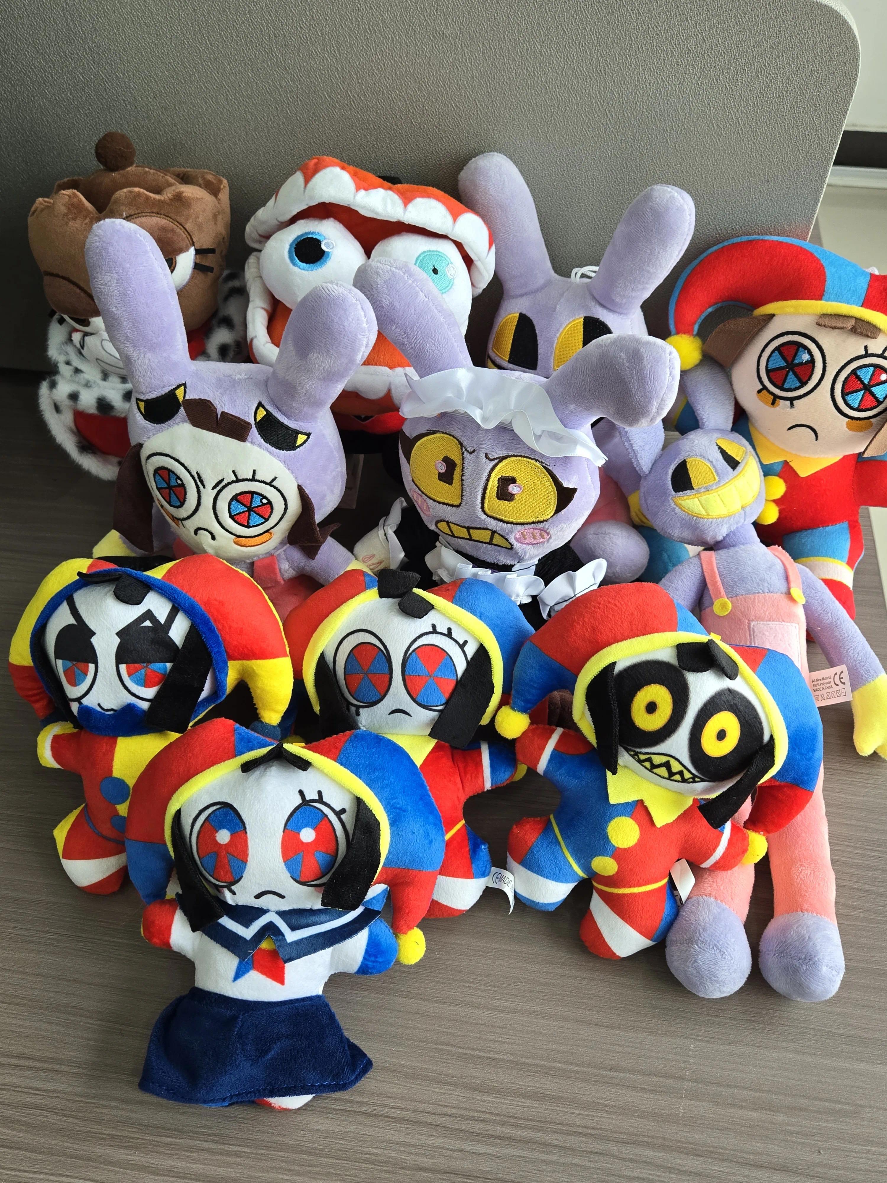 20cm Soft Adorable Stuffed Bunny Circus Maid Jax Periphery Doll - Magical Rabbit Clown Collectible for Children & Fans (Toys & Hobbies - Classic & Novelty Toys)