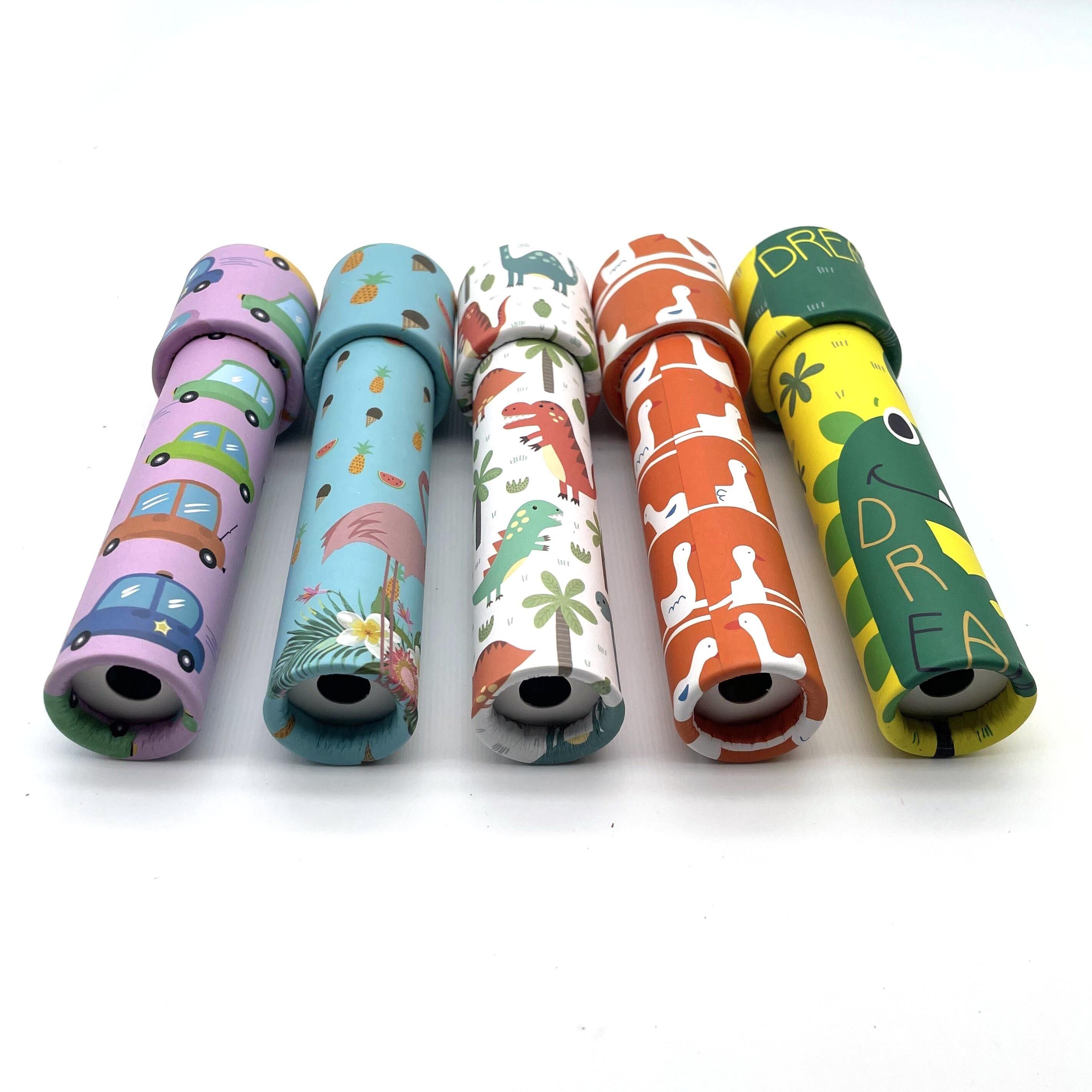 Interactive Rotating Kaleidoscope Magic Classic Toy Creative Cartoon