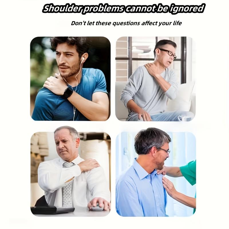 An adjustable shoulder pad, designed specifically for compression support, comfort, and protection of the shoulder. It is an ideal protective gear for adult sports and fitness