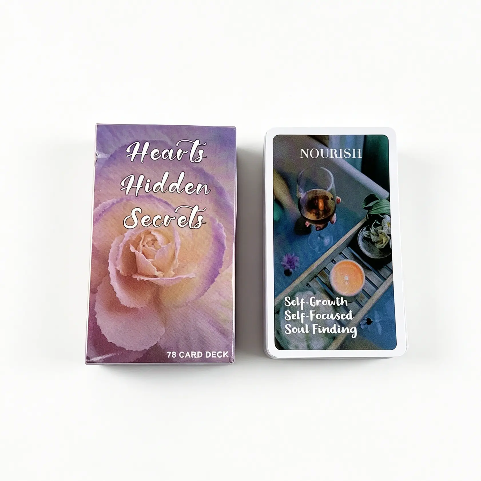 78-Card Tarot Deck, Tarot Cards for Beginners, Party Divination Board Game, Fate Prediction Card Game, Fun & Relaxing, Soul Finding, Ideal Gift for Tarot Enthusiasts