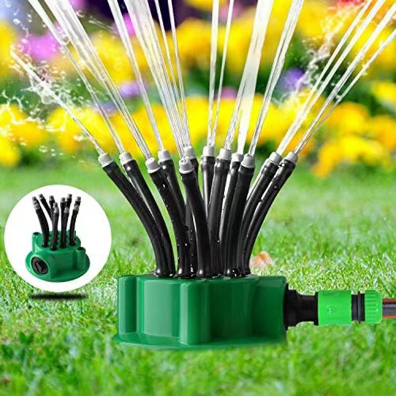 Multifunctional Adjustable Direction Sprinkler, Garden Irrigation Head, Lawn Watering Set, Outdoor Gardening Tool, Durable & Efficient, Water Sprinklers