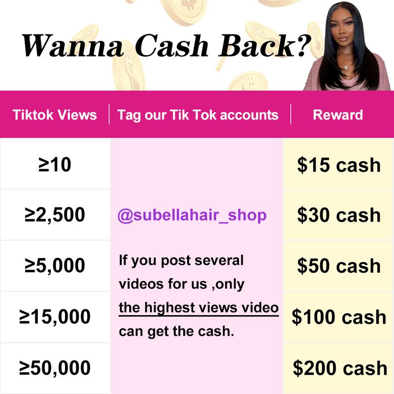 Subella Wig Fashion Customer Show Your Beauty To Win Gifts