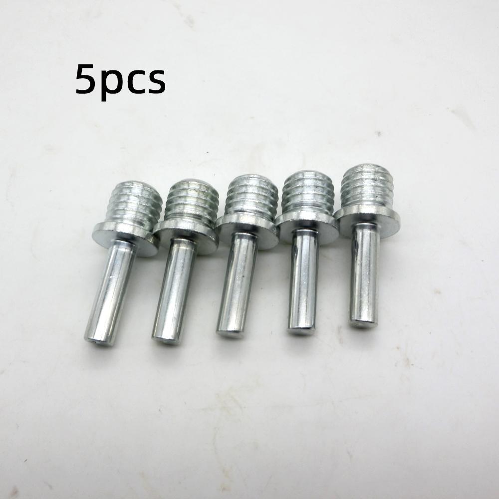 8mm Round Shank Conversion Rod Thread Specification 5/8-11, Electric Tool Accessories Self-Stick Polishing Disc Connection Rod Drill Adapter