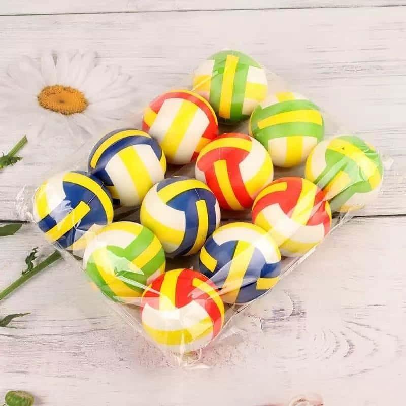 3pcs Foam Volleyballs, Soft and Durable, Safe for Kids, Perfect for Stress Relief and Hand-Eye Coordination, Fun Family Activity