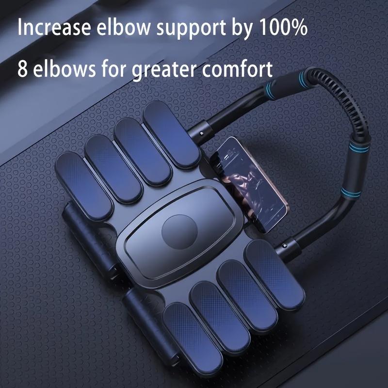 Abdominal roller with elbow support: a home fitness machine for training the abdomen, legs, and waist.