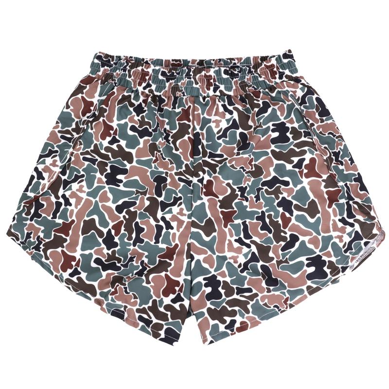 New ladies camouflage comfortable casual sports fashion high-waisted shorts