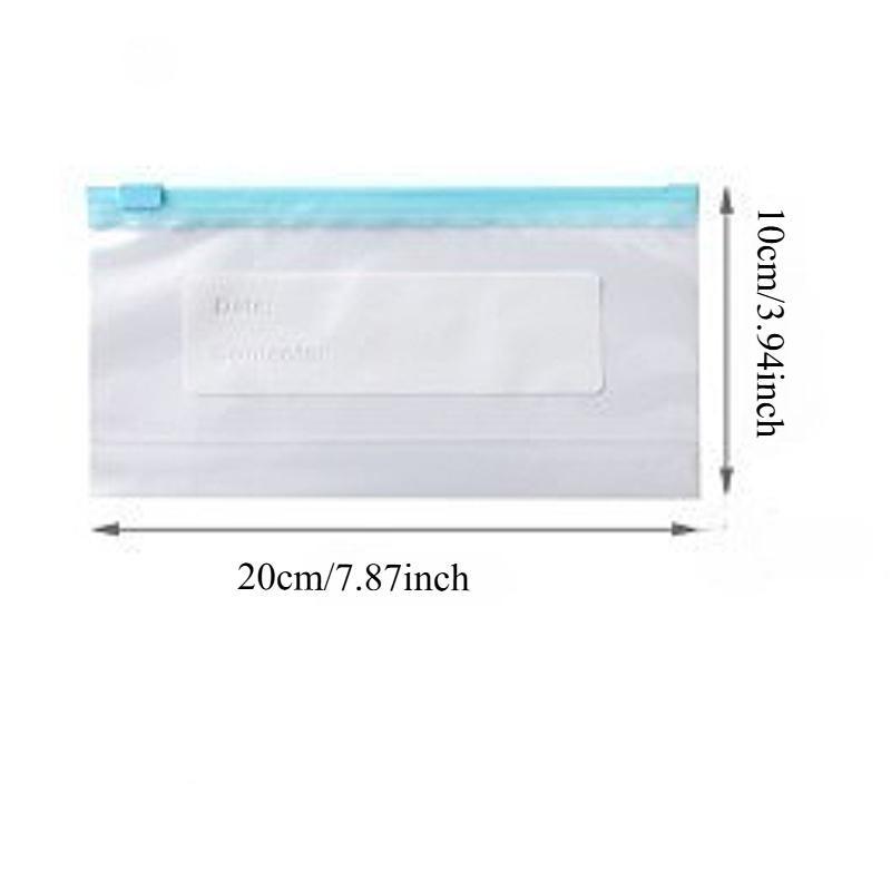 Wrap Plastic Ziplock Bags Food Storage Bags Reusable Refrigerator Organizer Fruit Grain Fresh-keeping Plastic Storage Container