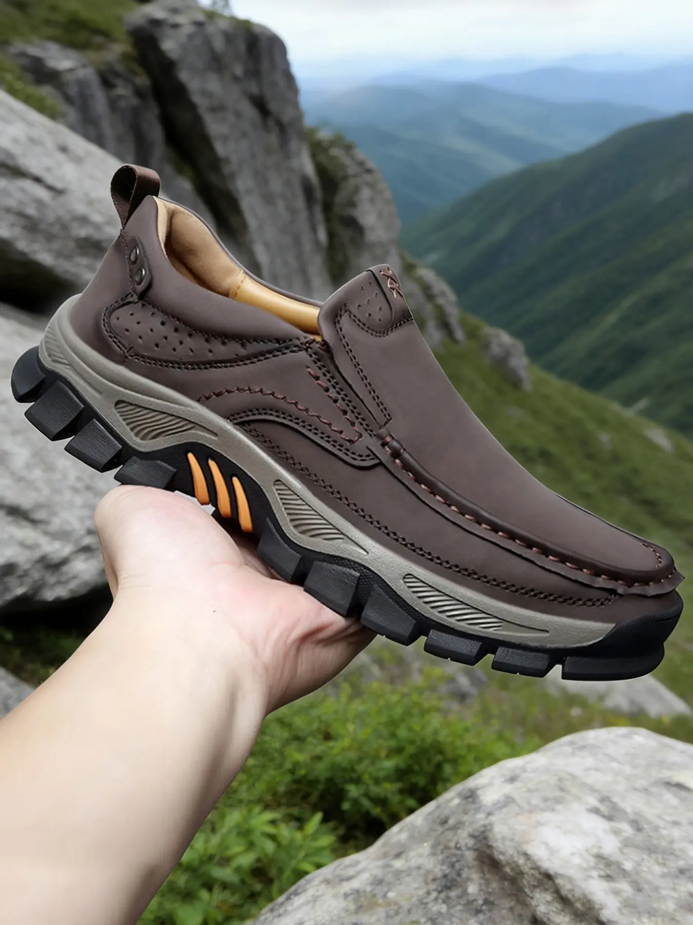 Dark brown