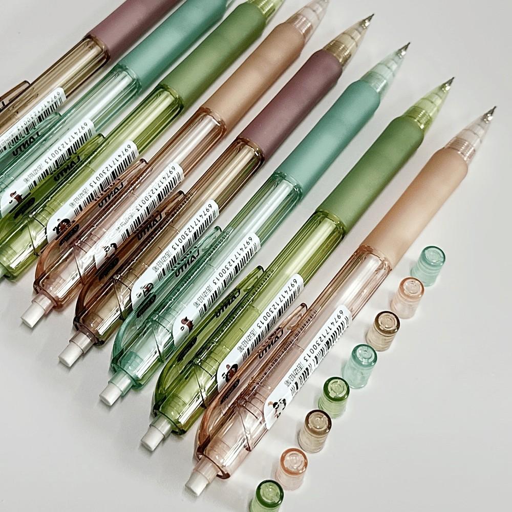 4-Pack Automatic Pencil Set, Lightweight Retractable 0.5mm Tip, Ideal for Art and Writing, Comfortable Grip, Perfect for Students and Artists