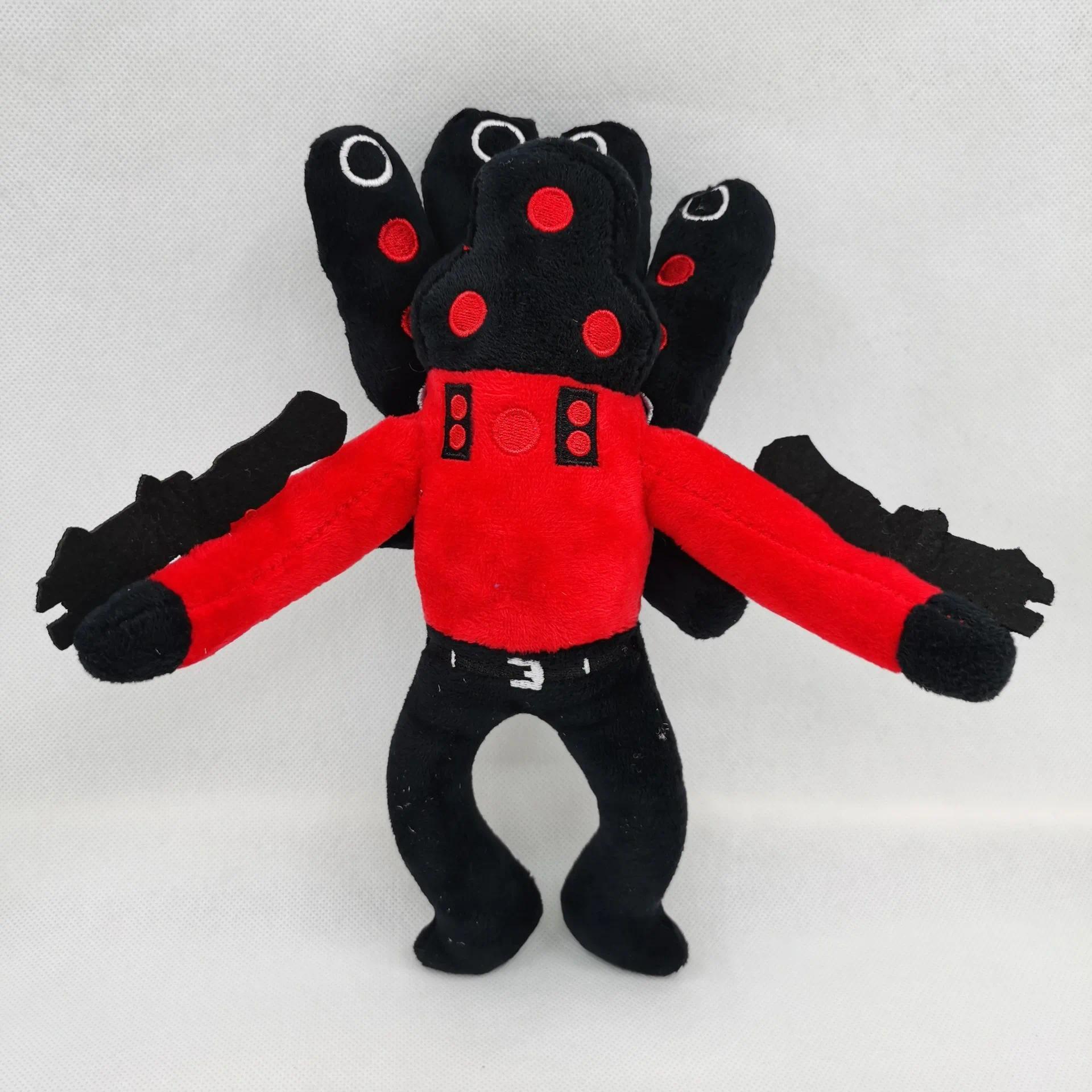 My Melody Children's Toy:kawaii 30cm Skibidi Toilet Man Vs Monitor Man's Plush Toys,Anime Plush Throw Pillow Cute,Birthday Gift