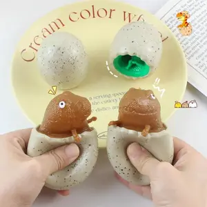 Dino Egg Squishy Cup, Funny Stress Relief , Novelty Decompression Fidget Prank Gift for Kids