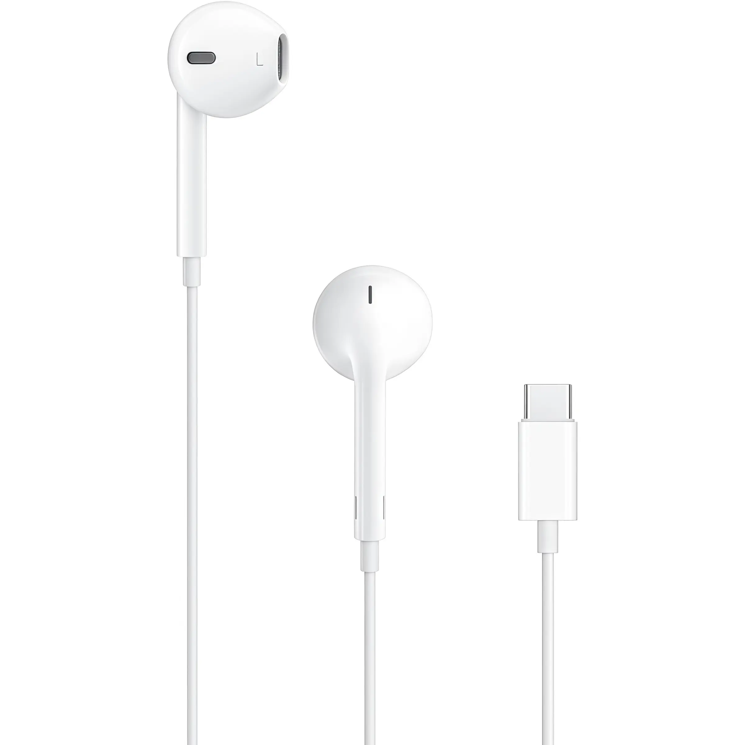 Type-C Wired Semi-In-Ear Everyday Earbuds, Minimalist Design, Clear Audio, Crisp Calls, Compatible with iPhone & Android, Ideal for Daily Use