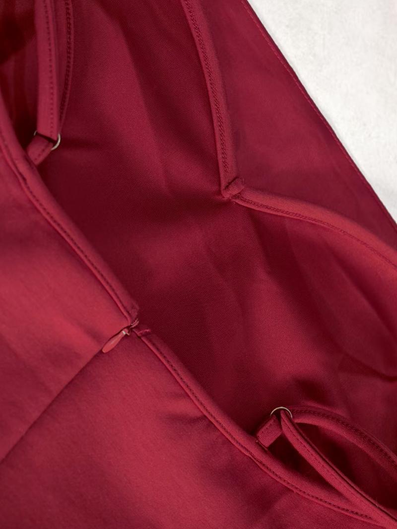 Women's Valentine's Day Strapless Dress, Draped Satin Design, Smooth Gloss Finish, Ruched Top, Bodycon Skirt, Elegant Boho Knit Fabric