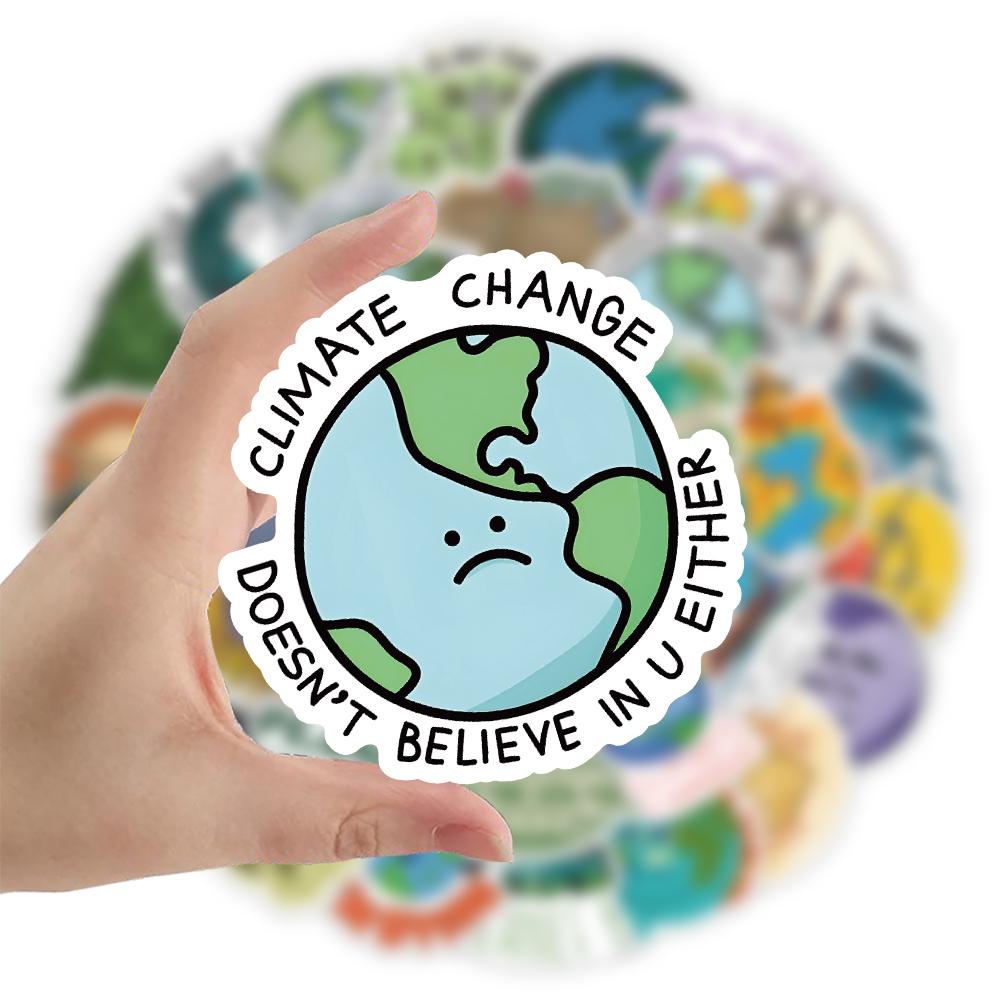 50 Pcs Waterproof Graffiti Stickers Set, DIY Decorative Decals for Water Bottles Laptops Phone Cases Suitcases Refrigerators Skateboards Notebooks