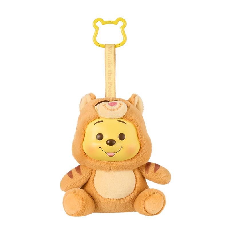 Disney Winnie the Pooh Plush Keychain Blind Box - Kawaii Disney Keychain for Your Bag or Desk Mystery Box Setup Perfect Cute Gift for Christmas & Halloween
