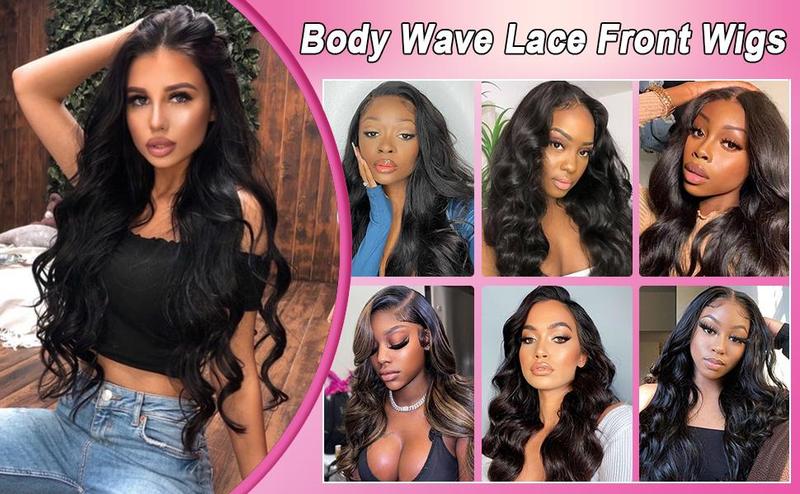 Bling Hair 360 Full Lace Wigs Human Hair Body Wave Transparent 13x4 Lace Frontal Wigs Human Hair Brazilian Wig 180% Density For Black Women 30 32 Inch