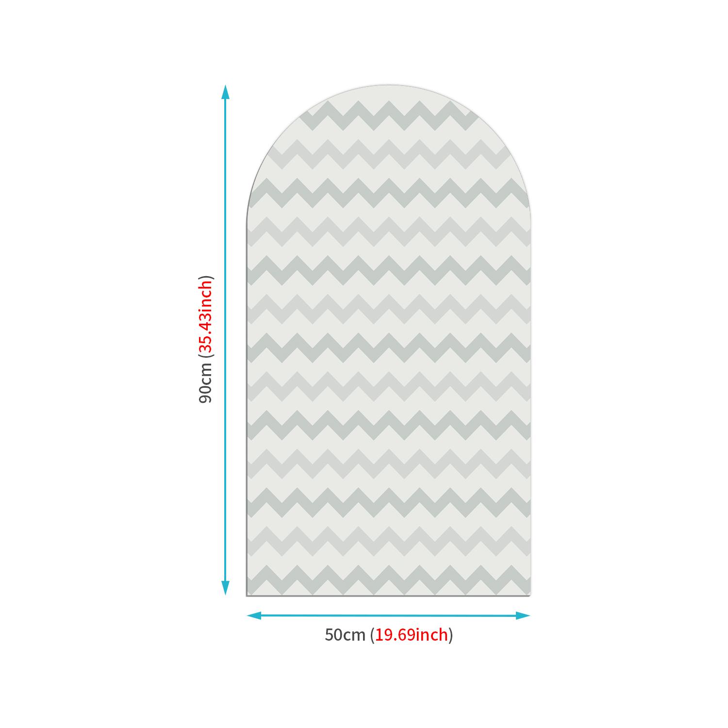 Serrated Arch Design Self-Adhesive Soft Magnetic Whiteboard,Matte Touch,Can Be Repeatedly Written And Erased Without Trace,Used For Offices And Home Classrooms