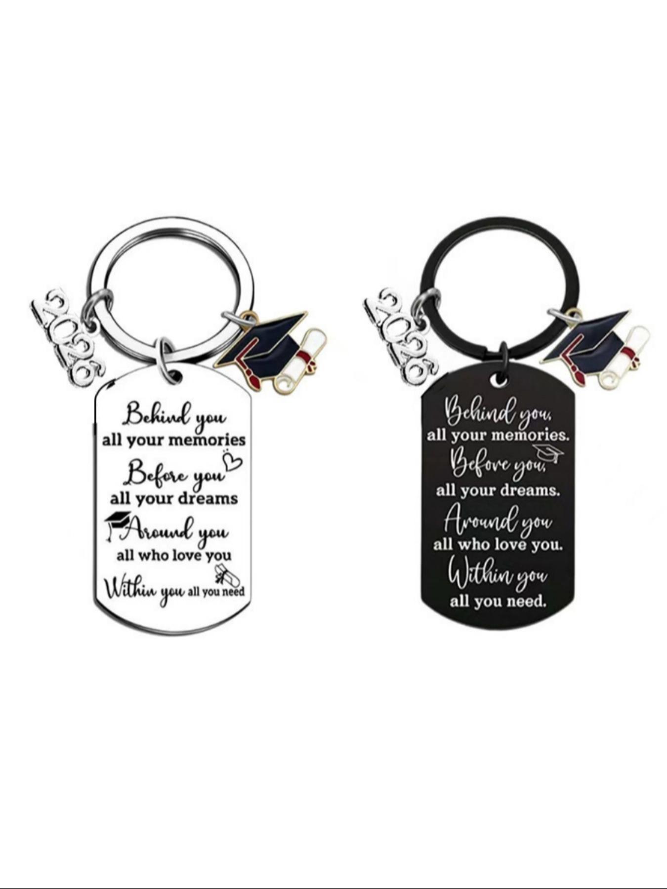 2026 Inspirational Graduation Keychain Gift