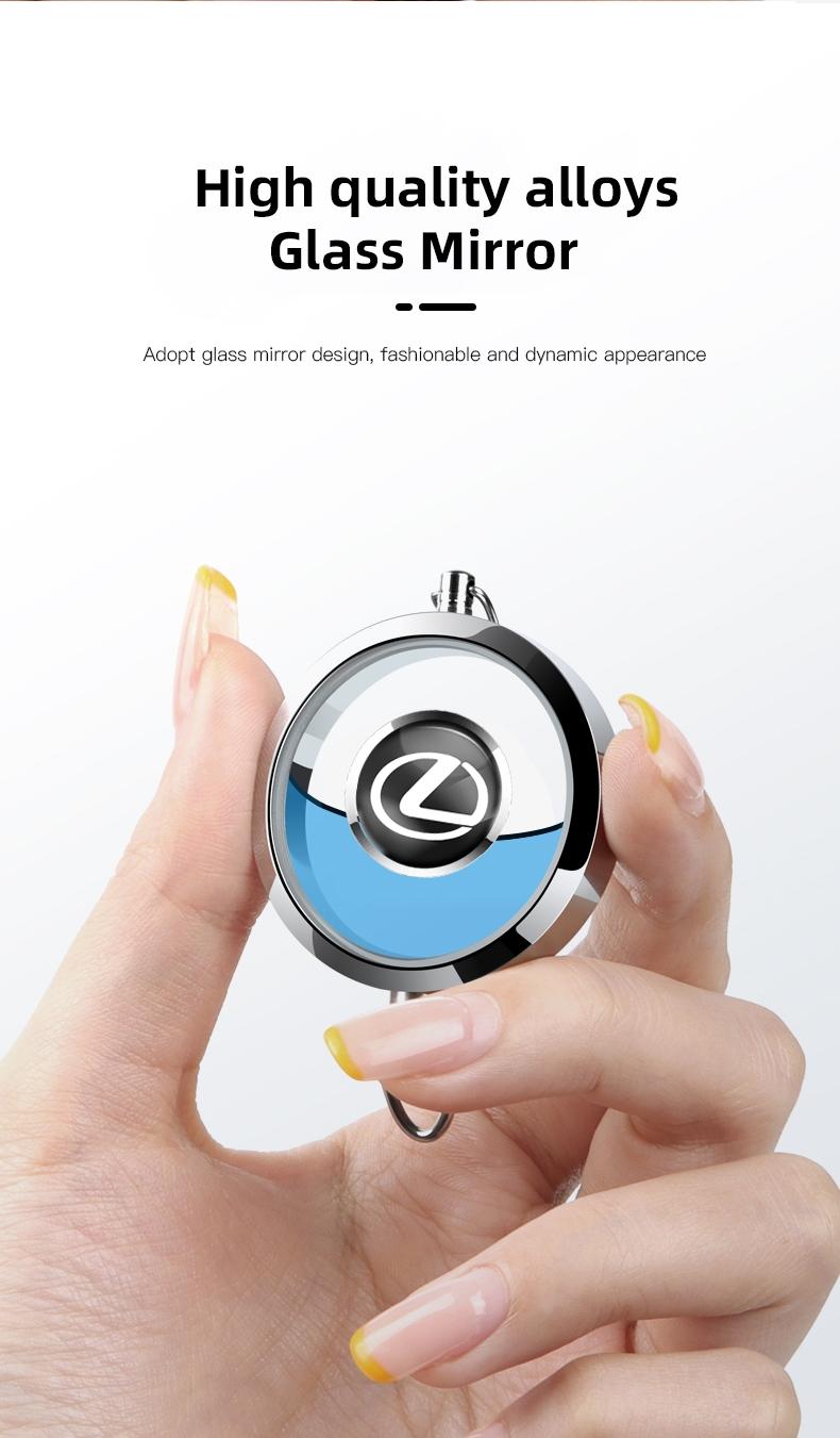 1Pcs Car Perfume Pendant Air Freshener Hanging Perfume Diffuser For Lexus GS IS LS500h ES260 ES300h RX350h NX260 UX260 LM LC RZ450e TX RC CT200h GX550 LX600 LX570 NX350 HS250