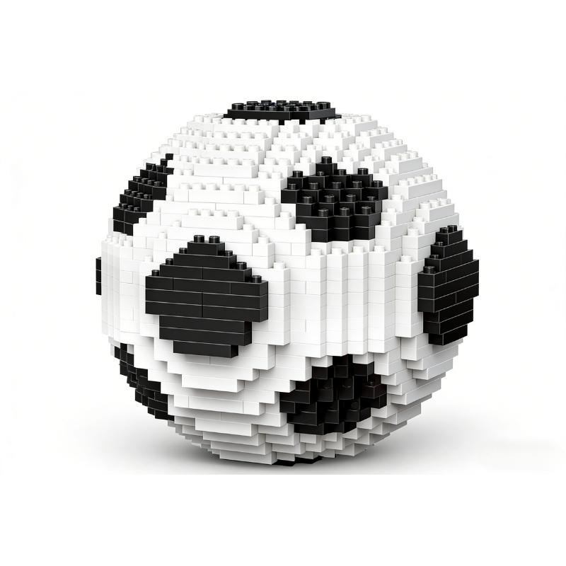 World Cup trophy gift box set for football fans, mini building blocks for children, Children's Day, Christmas and birthday gifts