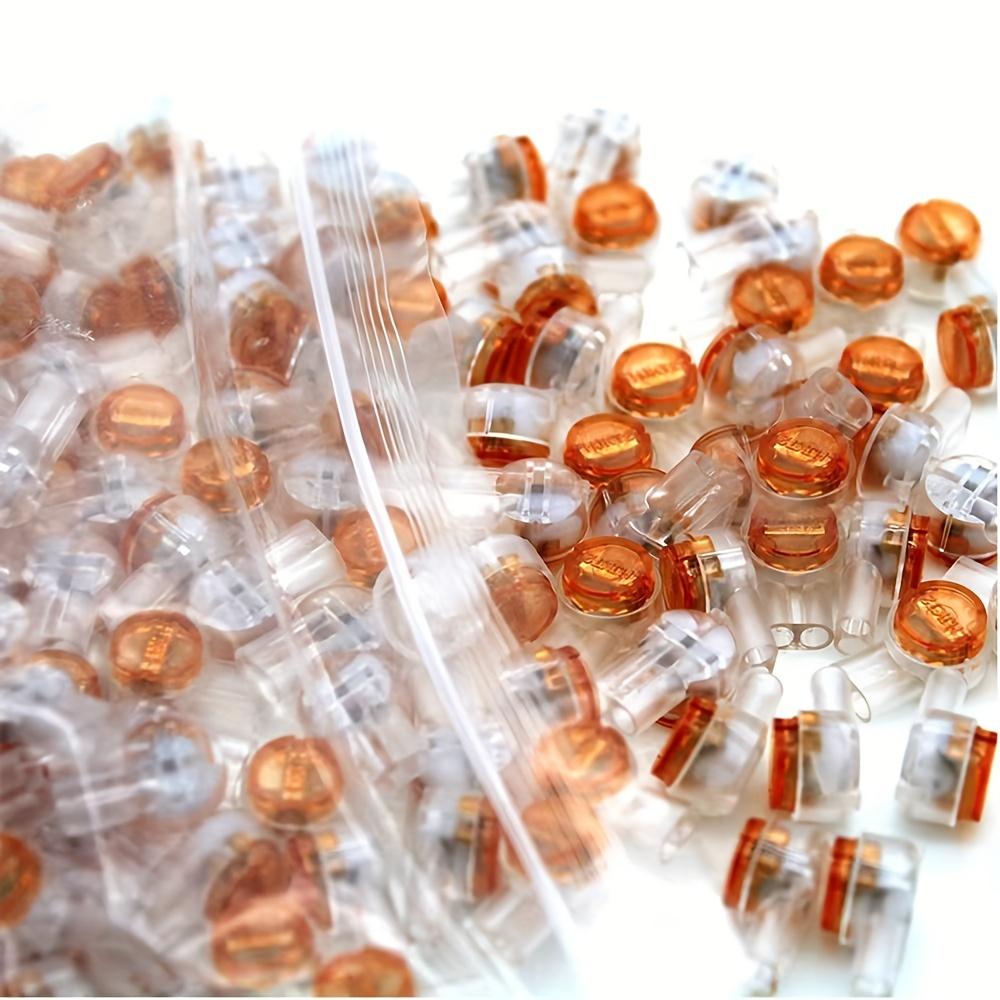 200pcs K1 K2 K3 Connector Crimp Connection Terminals Wiring Rj45 Ethernet Cable Connector Telephone Wire Terminals