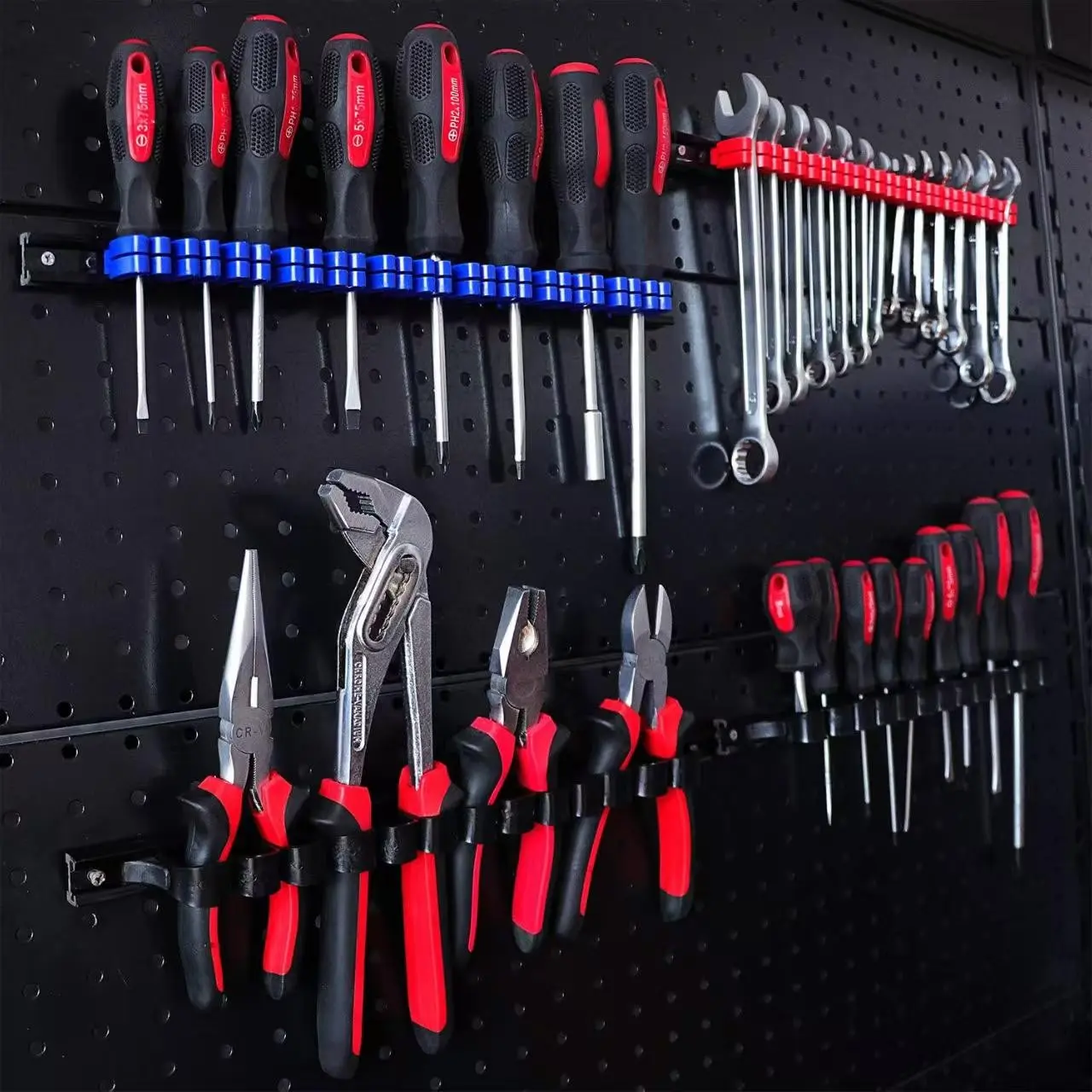 Plastic Screwdriver Holder, Hardware Tool Display Rack, Wrench Pliers Organizer, Parts Storage Tool, Bestseller