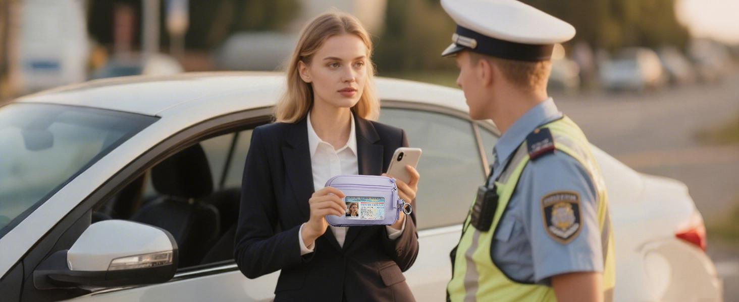 Clip and Go Strap Bag stylish printed Phone Lanyard Crossbody Adjustable and Detachable RFID Wristlet Wallet Zipper Pouch Wallet