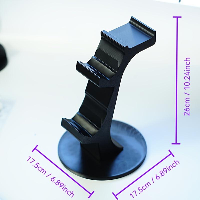 1PC Multifunctional Dual-Layer Stand for PS5 Controllers & Headsets, Desktop Storage & Display Organizer, PS5 Accessories (Controller & Headset Not Included), Console Accessories