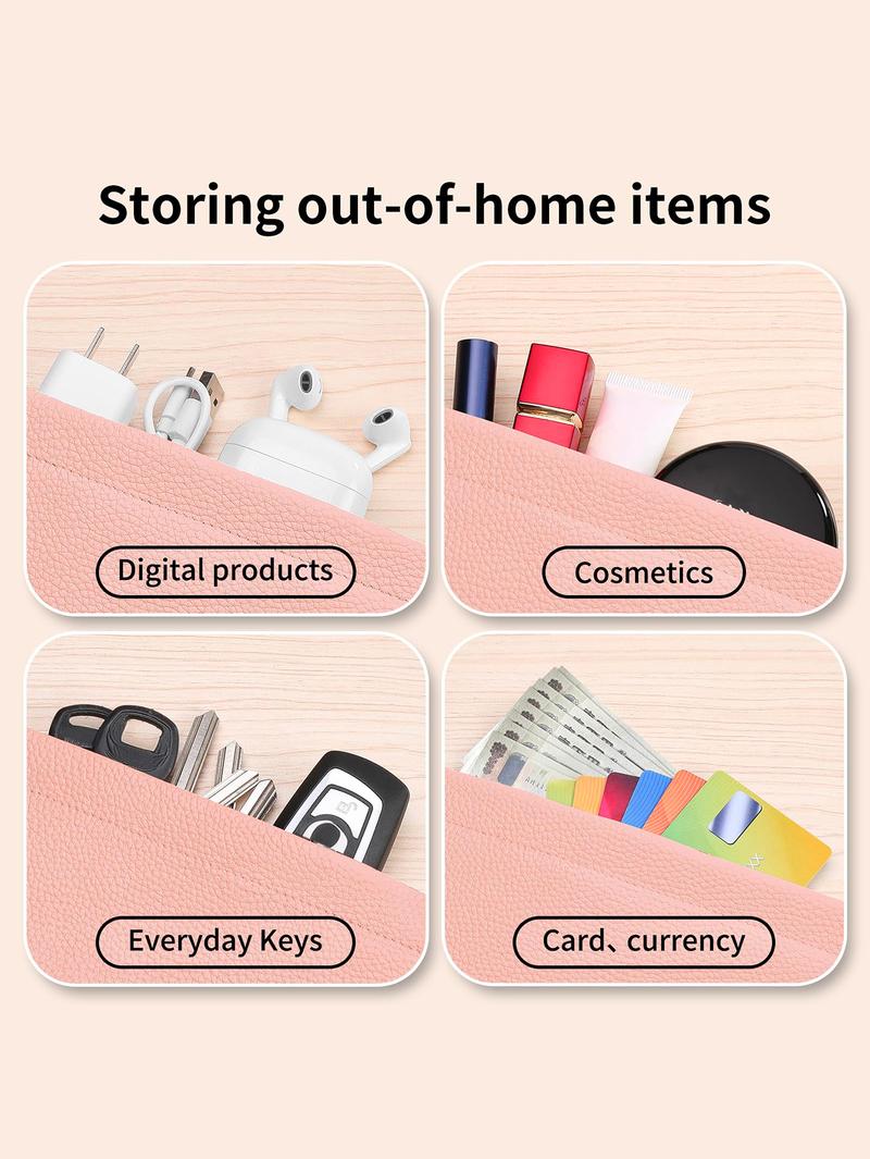 Lightweight Makeup Bag, Easy Clean Travel Cosmetic Pouch, Multi-Purpose Mini Makeup Bag, Essential Travel Toiletry Organizer, Handheld Cosmetic Pouch