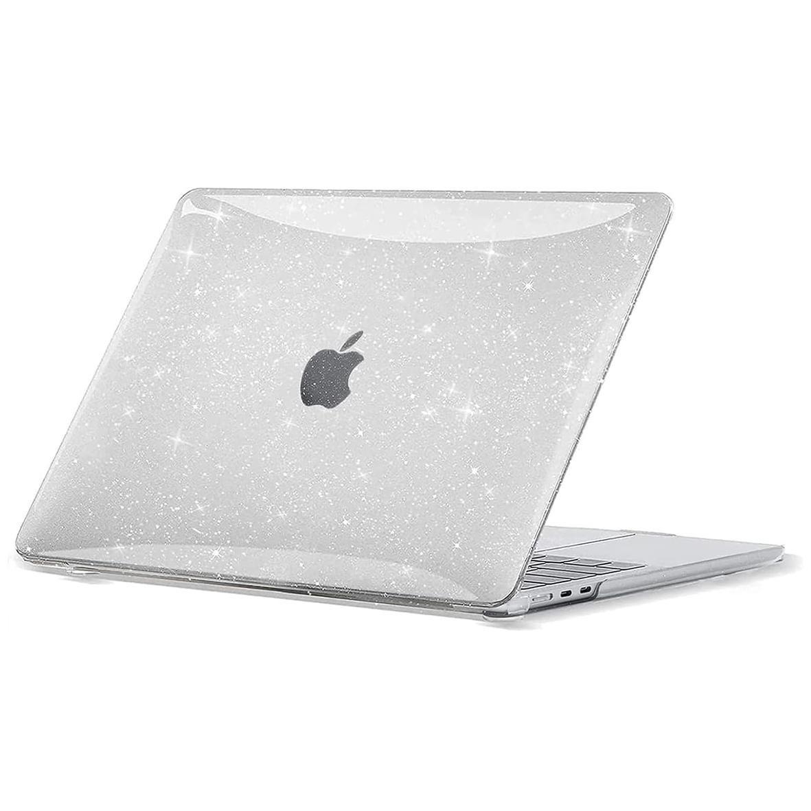 Macbook Air 13-Inch Case, Diamond-Like Shine, Transparent Hard Shell, Keyboard Cover, Screen Protector, Anti-Scratch, Lightweight, Durable, Hard PC Cover, Protective Covers