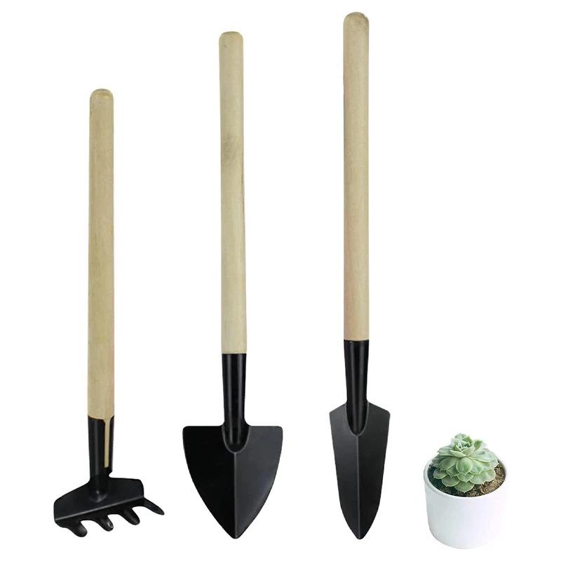 Mini Gardening Tools Set, 3-Piece Succulent Gardening Tool Set,  Stainless Steel Mini Shovel, for Succulents, Plants, Outdoor.
