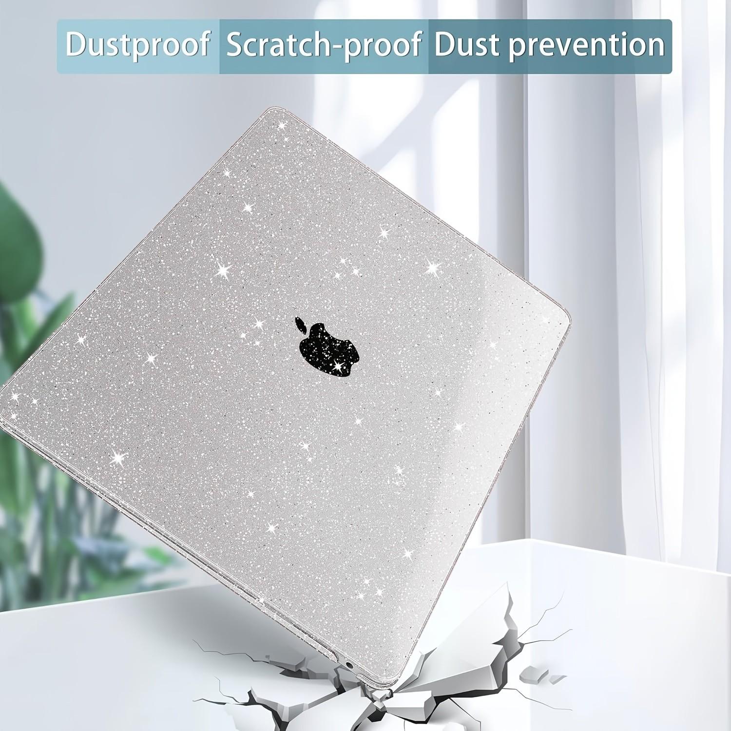 Changhefeng Macbook Neo Protective Case, Sparkling Star Design, Hard Shell, Unisex, Cute Glitter Pattern, 1 Piece, Durable Protection
