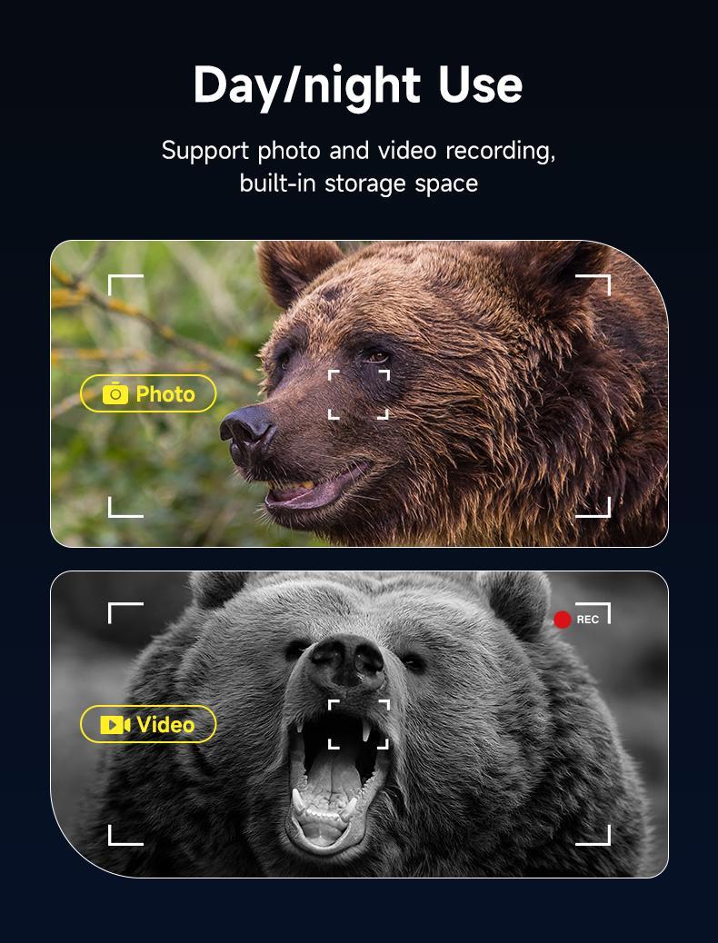 [Christmas Gifts]NiteHawk 4K Night Vision Goggles with compass&32GB Card,Binoculars with 3"Large Screen,10X Zoom+7 IR Levels,Suitable for home security,Hunting,Outdoors Telescopes,Camping,Gift for man,Birthday gift Hiking Essentials