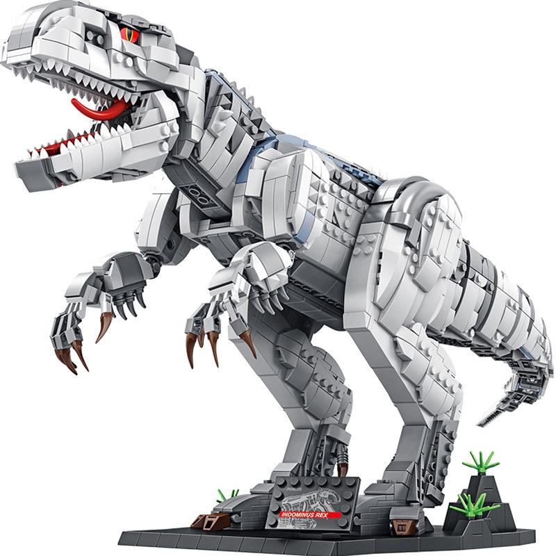 New High-Quality Large Size Dinosaur Building Blocks Toy Model Set, Bricker Build Sets, Creative Decoration Collection Display Piece, Gift Bag Packaging